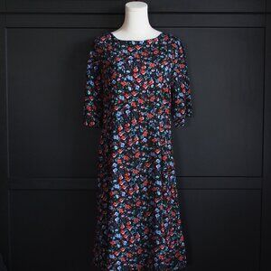 b.young | 3/4 Sleeve Floral Dress